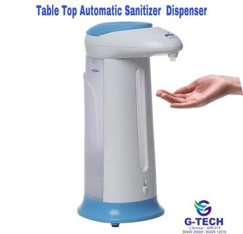 Plastic Automatic Hand Sanitizer Dispenser, Capacity : 400 ml