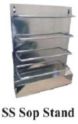 Glossy Finished Metal Sop Stand, Feature : Attractive Pattern, Cost Effective, Durable, Easy To Hanging