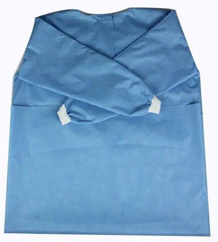 Full Sleeve Disposable Surgeon Gown, for Hospital, Size : Large