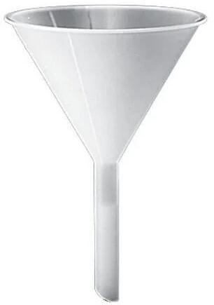 Conical Hard Plastic Analytical Funnel, for Chemical Laboratory