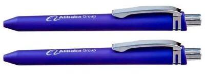 Plastic French Ball Pen, for Promotional, Barrel Color : Blue