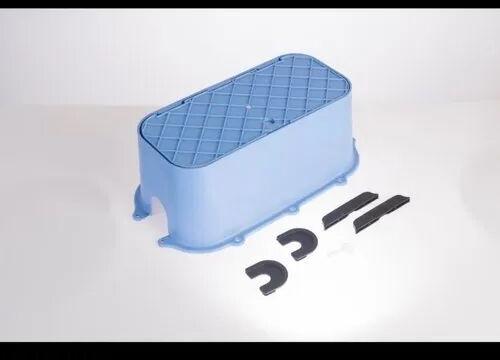 Plastic Water Meter Protection Box, Color : Blue