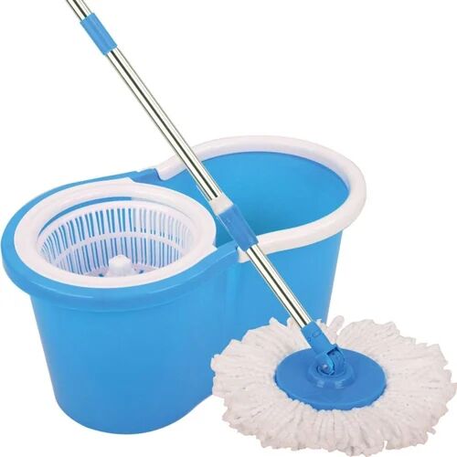 Cleaning Mop, Color : Blue, White 