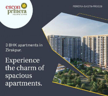 3 BHK Premium Apartment in Zirakpur