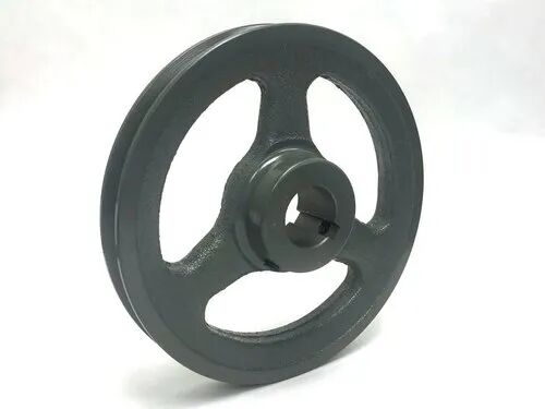 Round Mild Steel Cast Iron Pulley Wheel