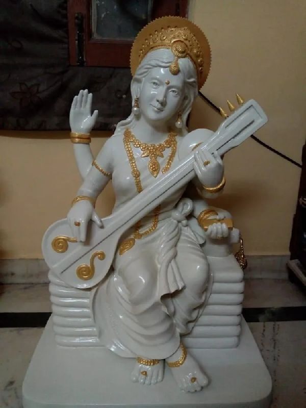 Saraswati Ji Statue, for Home