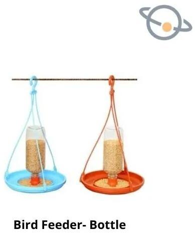 Plastic Bird Feeder, Color : Multi-Color