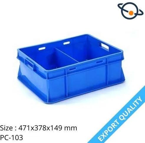 HDPE Plastic Milk Crate, Style : Solid Box