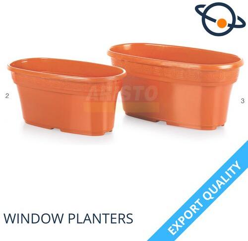 Aristo Plastic Terracotta Window Planters