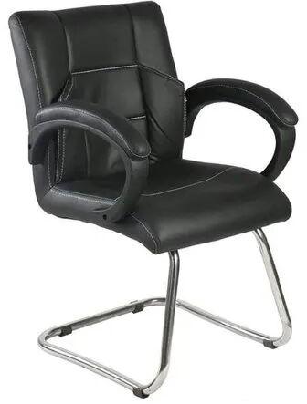 Fixed Visitor Chair, Color : Black