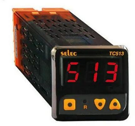 Selec 50/60 Hz temperature controller, Size : 48 x 48 mm