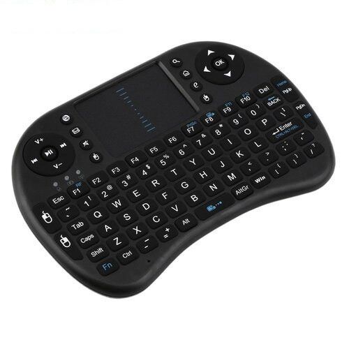 Wireless Mini Keyboard, Color : Black