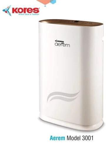Kores Portable Room Air Purifier, Color : White
