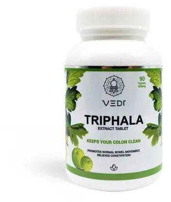 Triphala Extract Tablets, Packaging Type : Bottle