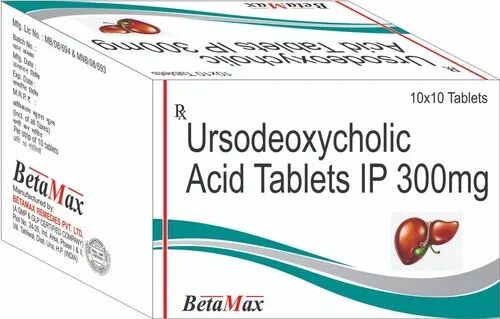 Ursodeoxycholic Acid Tablets, Packaging Size : 10*10