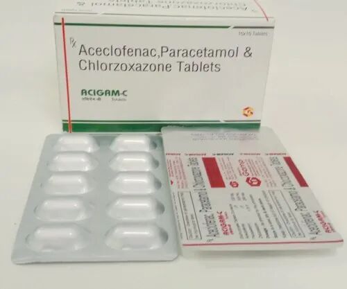 aceclofenac paracetamol chlorzoxazone tablet