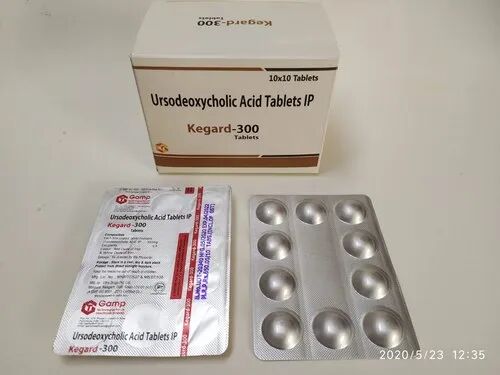 Ursodeoxycholic Acid Tablets, Packaging Type : ALU ALU