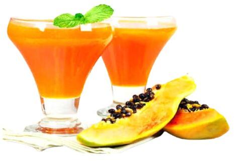 Aseptic Packing Natural papaya pulp, Certification : FSSAI Certified