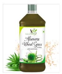 Aloe Vera Wheatgrass Juice, Packaging Type : Bottle