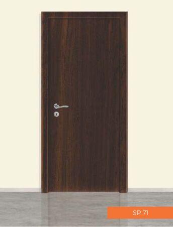 Wood Flush Door, Color : Brown