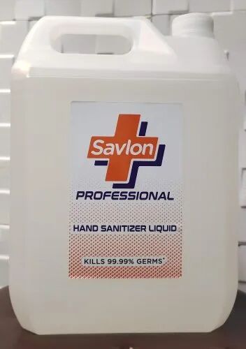 Savlon Hand Sanitizer Liquid, Packaging Size : 5 Litre