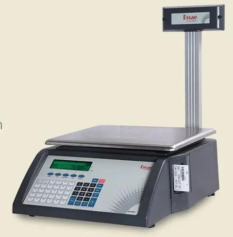 Steel Label Printing Scales, for super markets, Size : 302 x 280mm