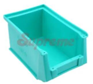 Rectangular Plastic Storage Bin, Color : Green