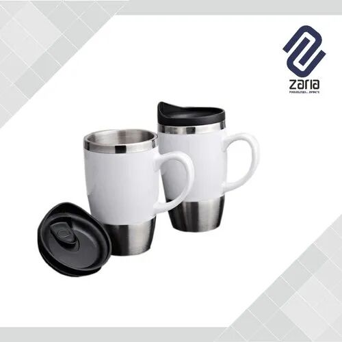 Stainless Steel Travel Mug, Capacity : 400 ml