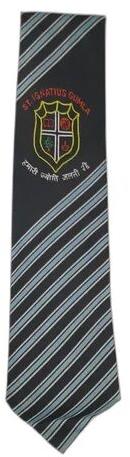 Polyester School Tie, Color : Blue