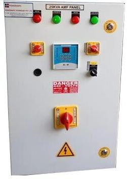Single Phase AMF Control Panel Cabinet, for Industrial, Power Source : Electrical