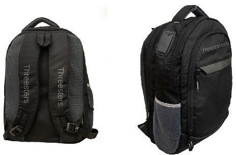 Threesters Casual Backpack Bag, Feature : Attractive Designs, Easy To Carry, Good Quality, Lightweight