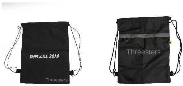 Polyester Threesters Drawstring Bags, for Shopping, Gym, Feature : Easy Folding, Easy To Carry, Good Quality