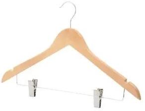 Renit Polished Wooden Skirt Hangers, for Hotels