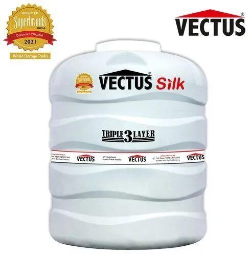 Vectus Triple Layered Water Tank, Size : 41.3 Dia x 48.03 height