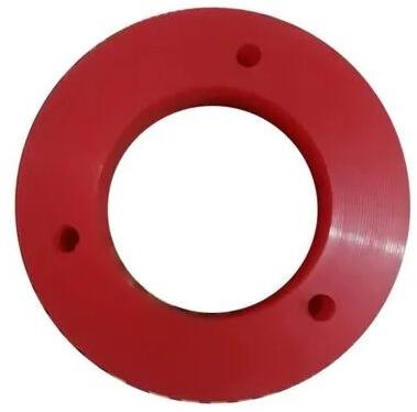 PU Trolley Wheel, Color : Red