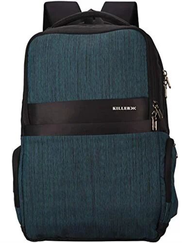 Killer Multicolor Polyester Laptop Backpack, Capacity : 23 Liters