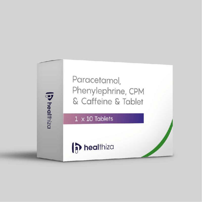 Paracetamol Phenylephrine Chlorpheniramine and Caffeine Tablet
