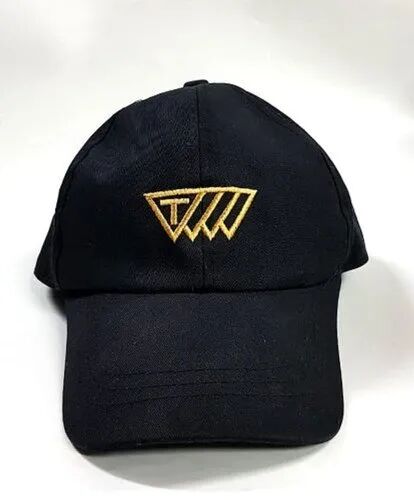 Plain Non Woven Promotional Cap, Color : Black