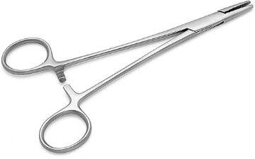 Silver Bmartin Stainless Steel Needle Holder, for Clinic, Hospital