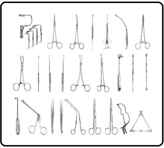 Polished Tonsillectomy Surgical Instruments Set, Feature : Anti Bacterial, Disposable, Eco Friendly