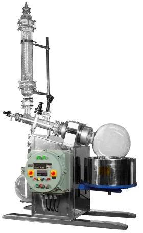 SINGLE Automatic GLASS Rotary Vacuum Evaporator