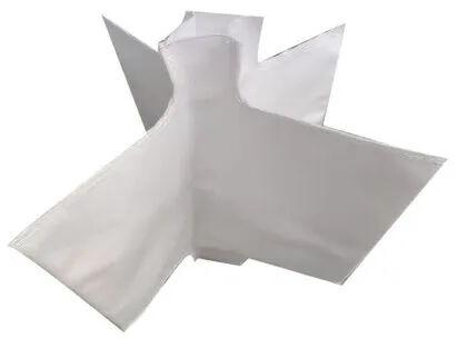 Filtertex India Plain Polypropylene Star Filter Bags, Color : White