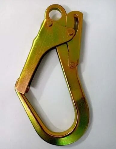 Golden ALLOY STEEL Scaffold Hook, for Safety Harness