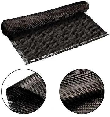 Carbon Fiber Fabric, Color : Black