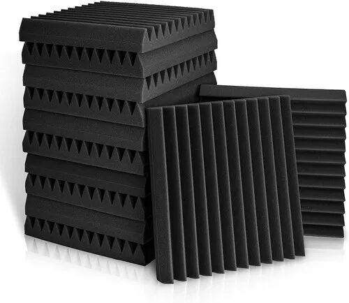 Black polyurethane Acoustic Foam