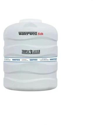 Ganga Silk Water Storage Tank, Color : White