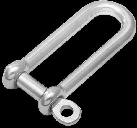 DAMAR Stainless Steel Long D Shackle, Size : 4 - 12 MM