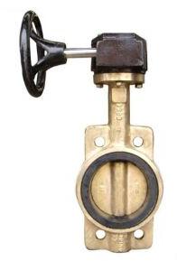 ALUMINIUM BRONZE WAFER BUTTERFLY VALVE