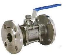 THREE PIECE FLANGED BALL VALVE