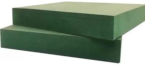Rectangular Polished Plain HDHMR MDF Board, for Making Furniture, Color : Green
